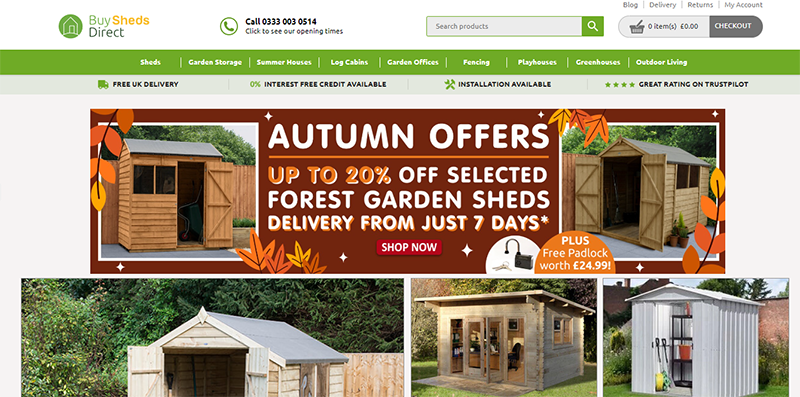 Buy Sheds Direct UK